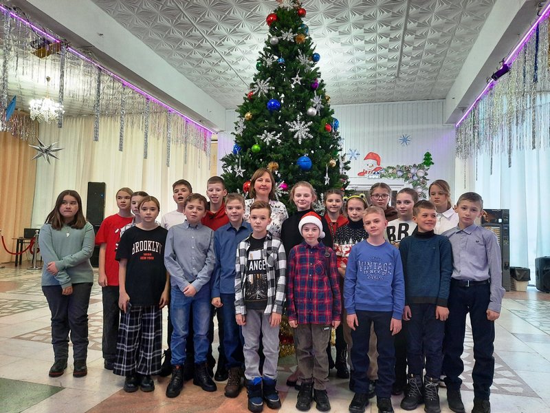 28 декабря 2022 года наш класс посетил ДК «Строитель»..